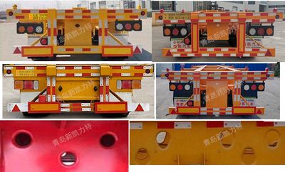 Qingkai  QKP9400TJZ Container transport semi-trailer