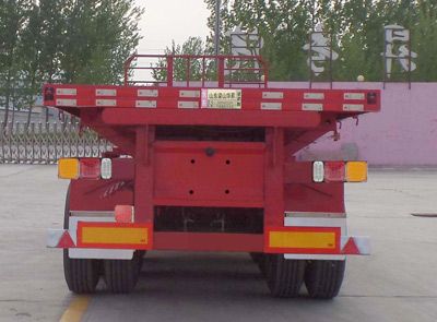 Liangsheng  SHS9402ZZXP Flat dump semi-trailer