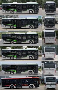 Yutong  ZK6106CHEVNPG1 Plug in hybrid low entry city buses