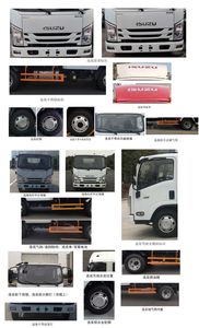 Jiangxi Isuzu brand automobiles JXW5040XXYCSJ2 Box transport vehicle