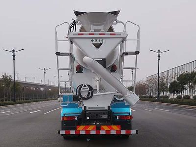 Lingyu  CLY5317GJB30BEV2 Electric exchange type pure electric concrete mixing and transportation vehicle