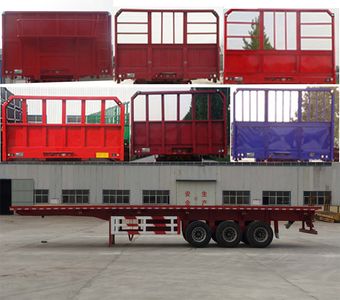 Liangwei  SLH9400ZZXP Flat dump semi-trailer