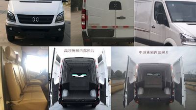 Beijing brand automobiles BJ5040XXYCJ10EV Pure electric box type transport vehicle