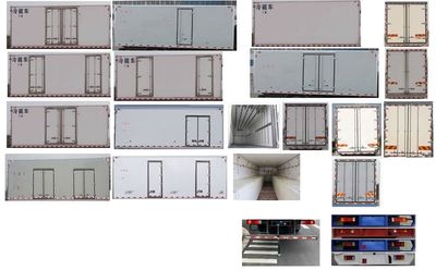 Chenglong  LZ5180XLCM3AC1 Refrigerated truck