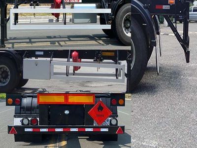 Tonghua  THT9404TWYYK Transport semi-trailer of dangerous goods tank frame