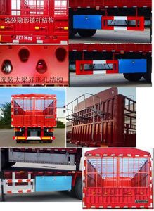 Lufeng  ST9402CCY Gantry transport semi-trailer