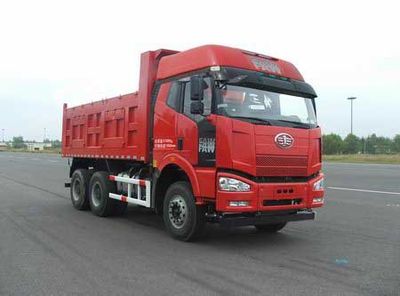 Jiefang Automobile CA3250P66K24LT1E4 Flat head diesel dump truck