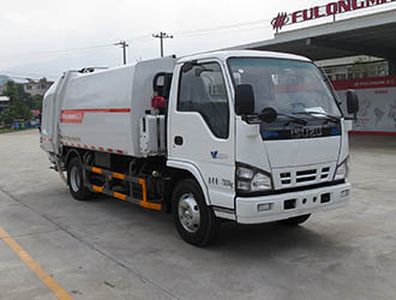 Fulongma  FLM5070ZYSQ5QW Compressed garbage truck