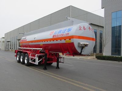 Zhengkang Hongtai brand automobiles HHT9408GFWA Tank transport semi-trailer for corrosive substances