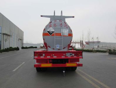 Zhengkang Hongtai brand automobiles HHT9408GFWA Tank transport semi-trailer for corrosive substances