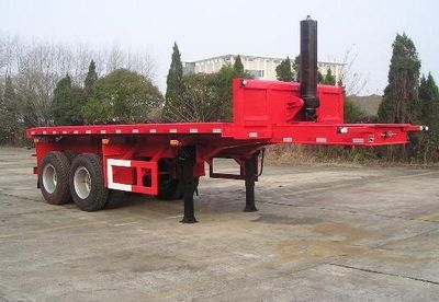 Yongxuan  HYG9351ZZXP Flat dump semi-trailer