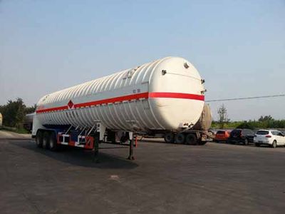 Hongzhou  HZZ9402GDY Low temperature liquid transport semi-trailer