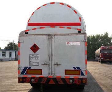 Hongzhou  HZZ9402GDY Low temperature liquid transport semi-trailer