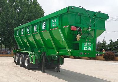 Huaxing Jiangshan brand automobiles SMW9401ZLS Bulk grain transportation semi-trailer