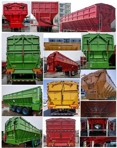 Huaxing Jiangshan brand automobiles SMW9401ZLS Bulk grain transportation semi-trailer