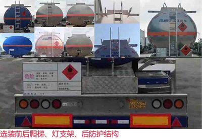 Ruijiang  WL9407GYYE Aluminum alloy oil transport semi-trailer