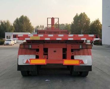 Huachengda brand automobiles CHT9401ZZXP Flat dump semi-trailer