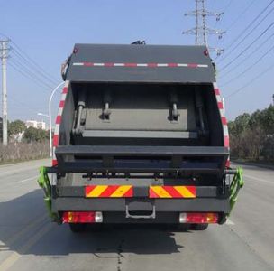 Huatong brand automobiles HCQ5182ZYS6CA Compressed garbage truck