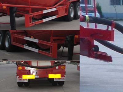 Linzhou  YDZ9404GXH Lower ash semi-trailer