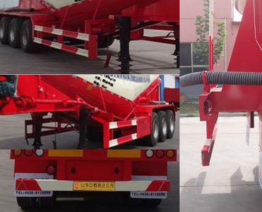 Linzhou  YDZ9404GXH Lower ash semi-trailer