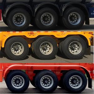 Huanghai  DD9400TWY Transport semi-trailer of dangerous goods tank frame