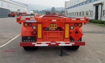 Huanghai  DD9400TWY Transport semi-trailer of dangerous goods tank frame