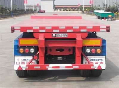 Chengtai Automobile XCT9404ZZXP Flat dump semi-trailer