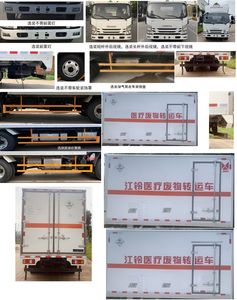 Jianglingjiang Special Brand Automobile JMT5049XYYXGA26A Medical waste transfer vehicle