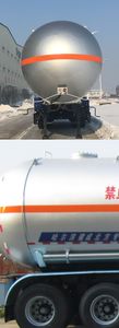 Jiancheng  JC9400GYQQ Semi trailer for liquefied gas transportation