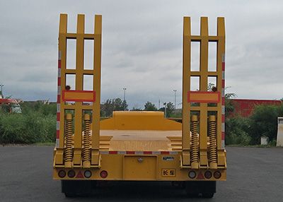 Tonghua  THT9350TDPYK01 Low flatbed semi-trailer