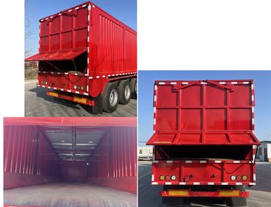 Jinghe  YCD9403ZLS Bulk grain transportation semi-trailer