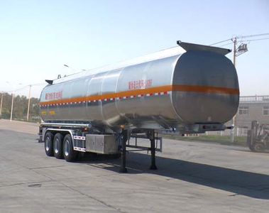 Hengxin Zhiyuan brand automobiles CHX9403GYY Aluminum alloy oil transport semi-trailer