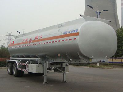 Lingyu CLY9340GRYFlammable liquid tank transport semi-trailer