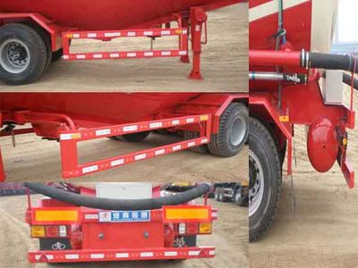 Juntong  JF9340GFL Low density powder material transportation semi-trailer