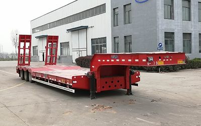 New Hongdong brand automobiles LHD9404TDP Low flatbed semi-trailer