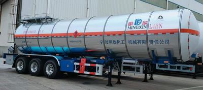 Mingxin  NMX9400GRY39 Flammable liquid tank transport semi-trailer