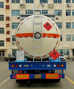 Mingxin  NMX9400GRY39 Flammable liquid tank transport semi-trailer