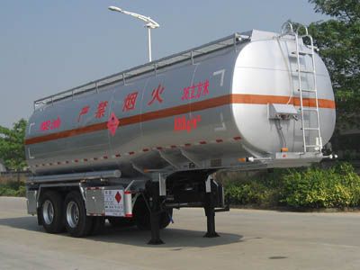 Yongqiang  YQ9340GYYF2 Aluminum alloy oil transport semi-trailer