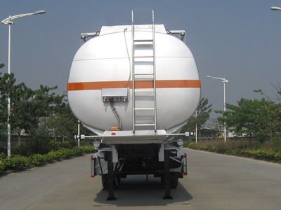 Yongqiang  YQ9340GYYF2 Aluminum alloy oil transport semi-trailer