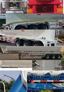 Tongyada  CTY9400GFLLG48 Low density powder material transportation semi-trailer