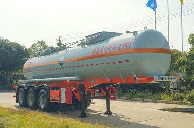 Dongju LDW9400GFWBTank transport semi-trailer for corrosive substances