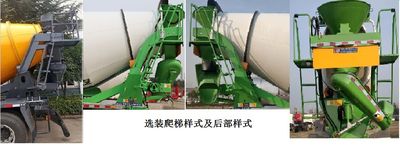 Dongrun  WSH5310GJBD2 Concrete mixing transport vehicle