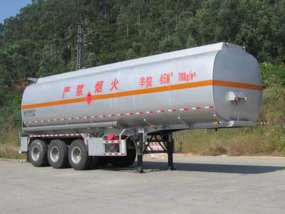 Yongqiang  YQ9400GHYB Chemical liquid transportation semi-trailer