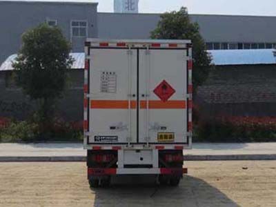 Jiangte brand automobiles JDF5041XRQJ5 Flammable gas box transport vehicle