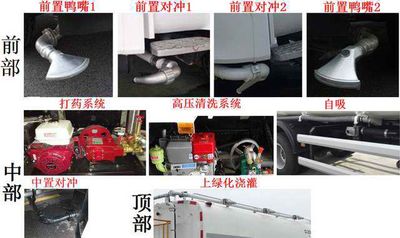 Zhonglian Automobile ZLJ5251GQXLZE4 Cleaning car