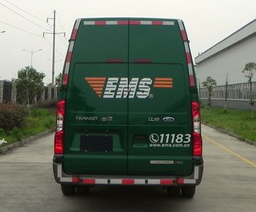 Jiangling Quanshun brand automobiles JX5049XYZML2 Postal vehicle