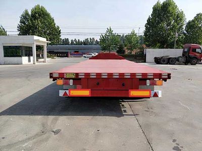 Yuchang  YCH9404TDP Low flatbed semi-trailer