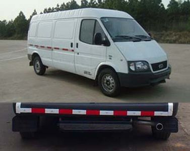 Jiangling Quanshun brand automobiles JX5037XXYLM Box transport vehicle