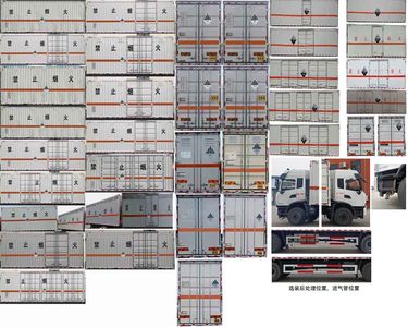 Zhuanzhi  YZZ5260XZWJC6 Miscellaneous dangerous goods box transport vehicle