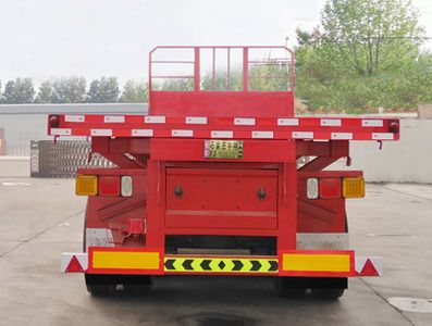 Hongxintong brand automobiles HXT9401ZZXPC Flat dump semi-trailer